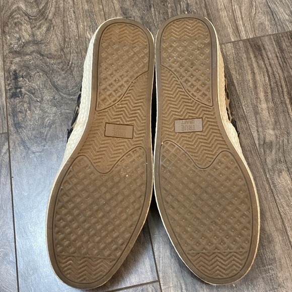 EUC True Craft Killa Leopard Print Fabric Espadrille Slip on Shoe Size 8 - Picture 7 of 9